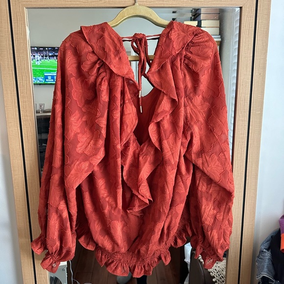 NWOT Anthropologie plus size blouse - Picture 4 of 5